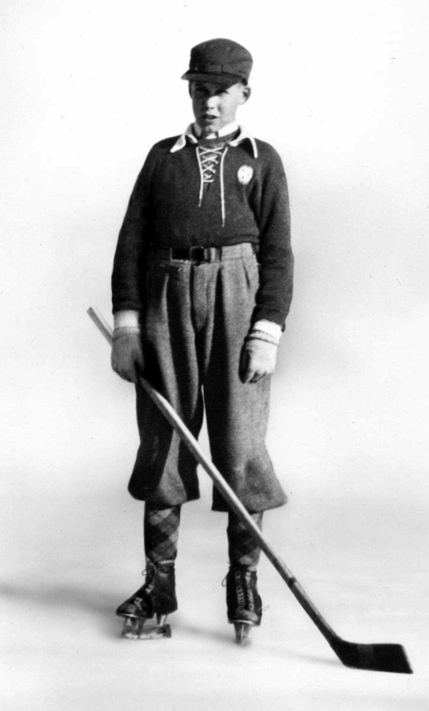 Gunnar Cyrén, ishockey, 1944