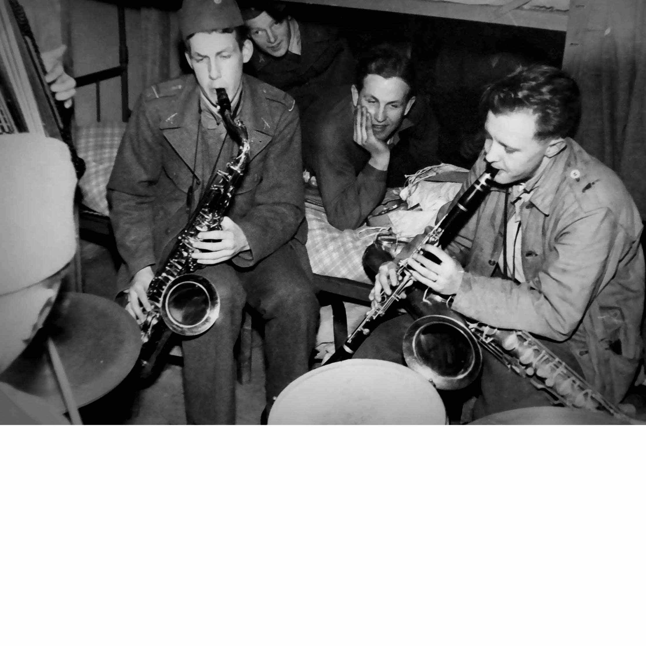 "Jazz på luckan", militärtjänst, 1952