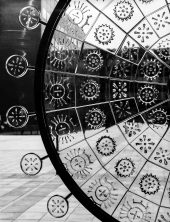 Stora Hjulet, tillverkad för utställningen Fest i Stockholm, 1961, foto: John Selbing