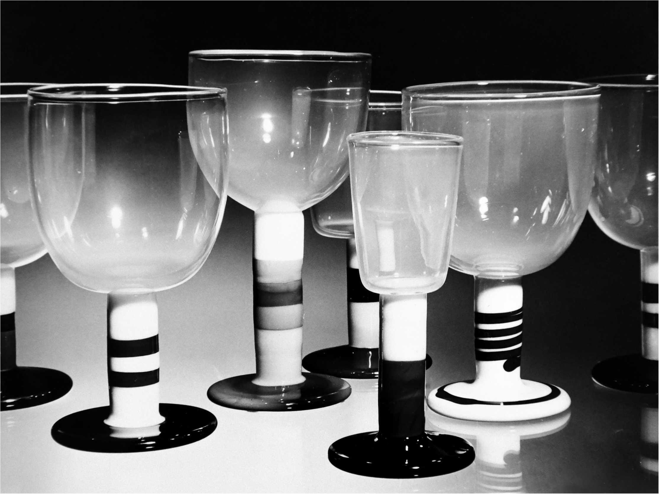 Popglas samling. Foto: John Selbing