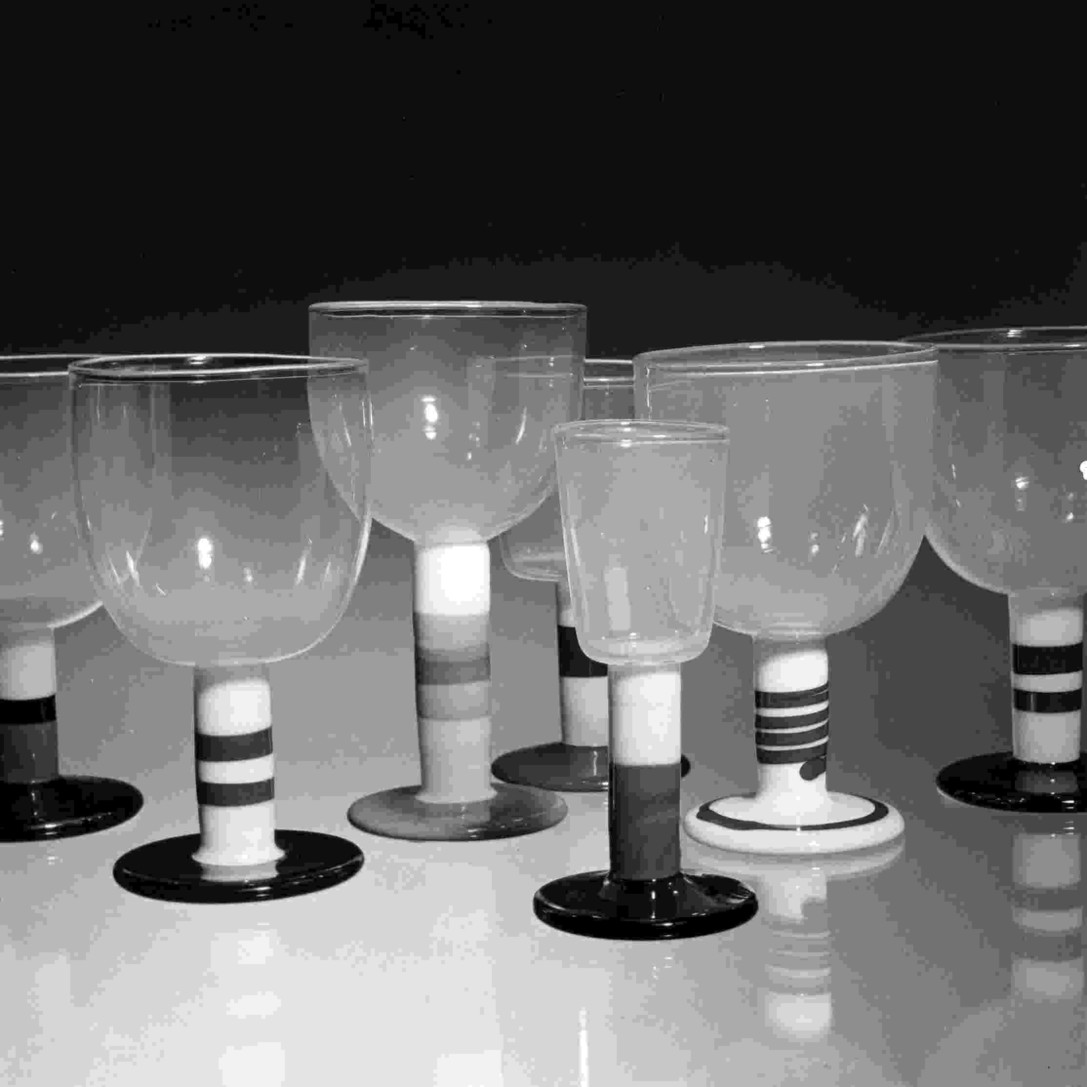 Popglas samling. Foto: John Selbing