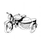 Motorcykel med sidovagn, 60-tal