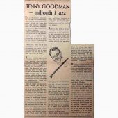 Illustration, Benny Goodman, 40-talets slut