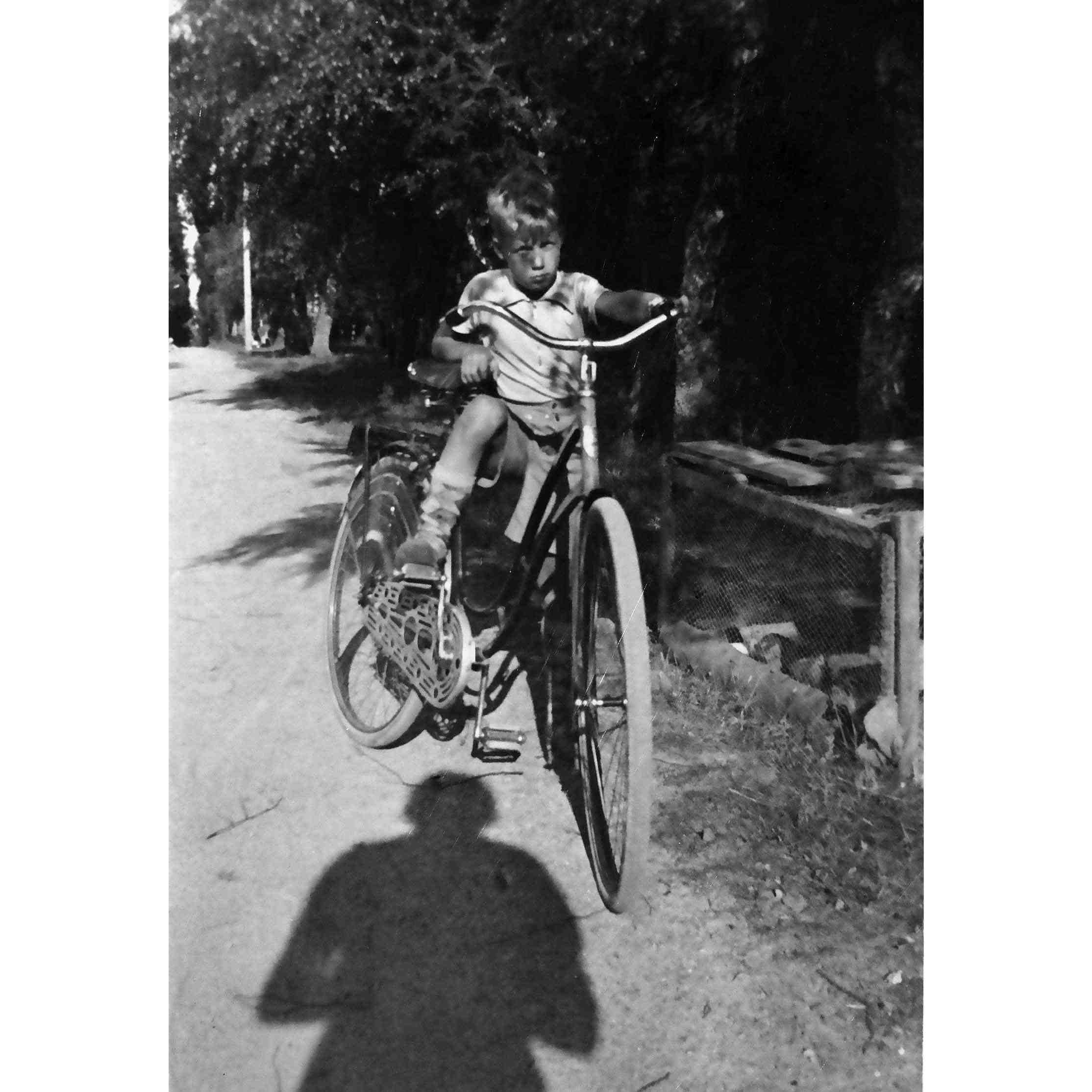 Gunnar Cyrén, cykeltur, 1938