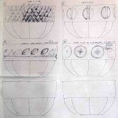 Skisser centrifugerade skålar, 1991