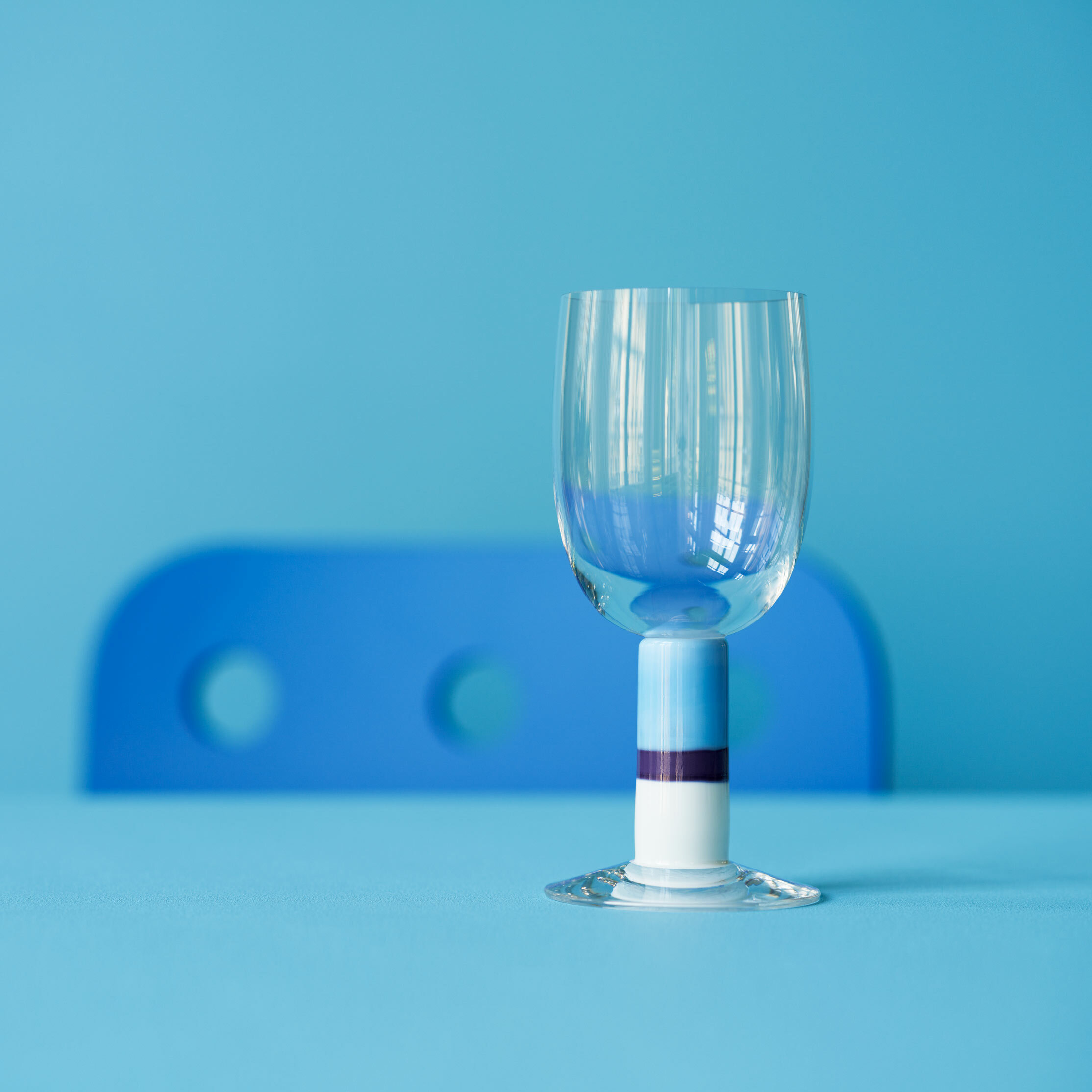 Popglas blått, 2021