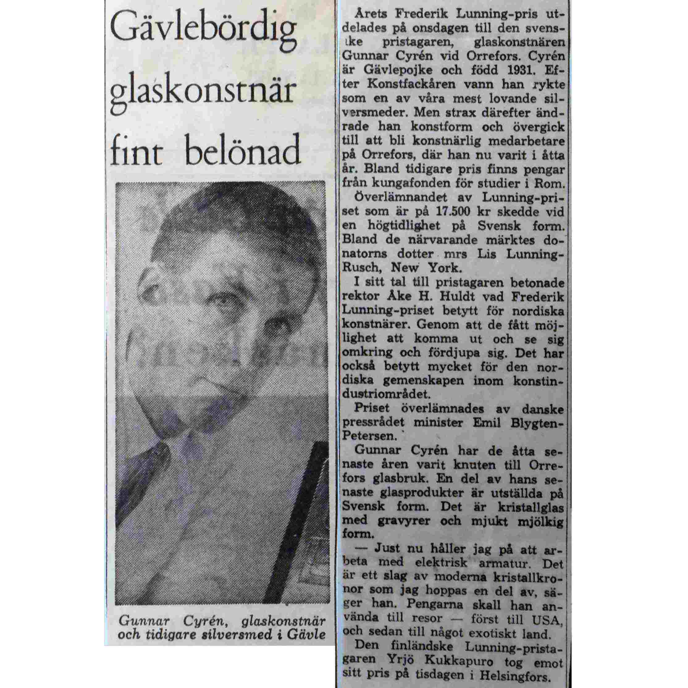 1966 Gefle Dagblad
