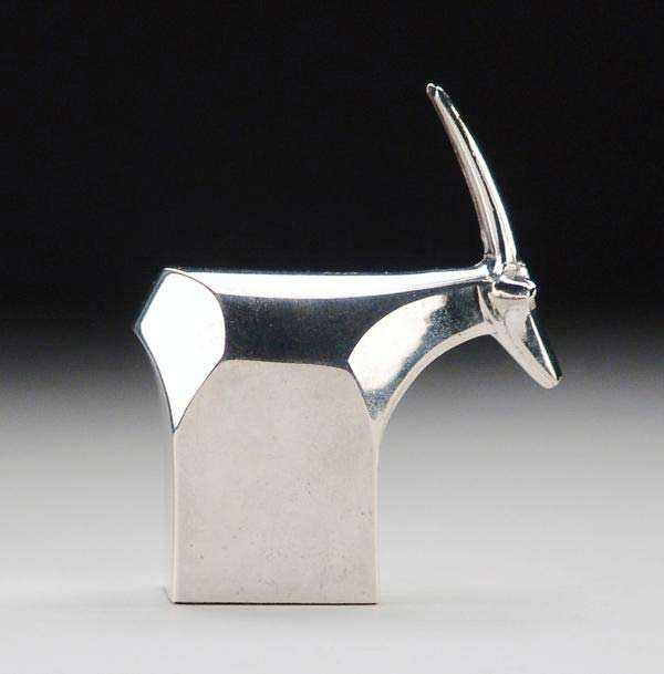 Antilop, Silver plate. Dansk Design Ltd, 80-talet