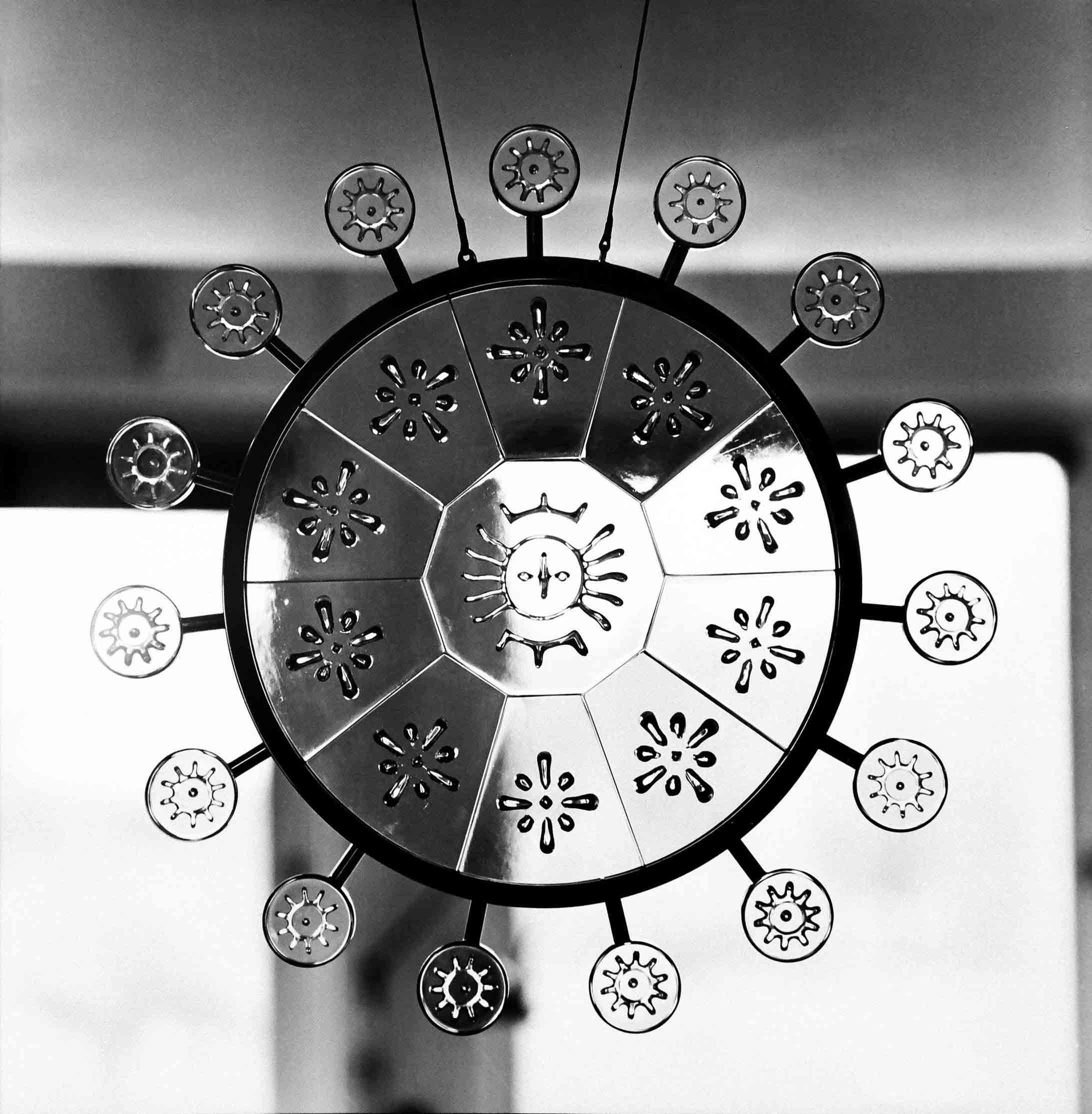 Lilla Hjulet, gjord i två ex för utställning "En Fest" i Stockholm 1961, foto: John Selbing