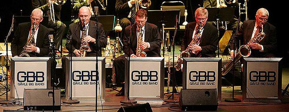 Gävle Big Band, saxofonerna, 2009