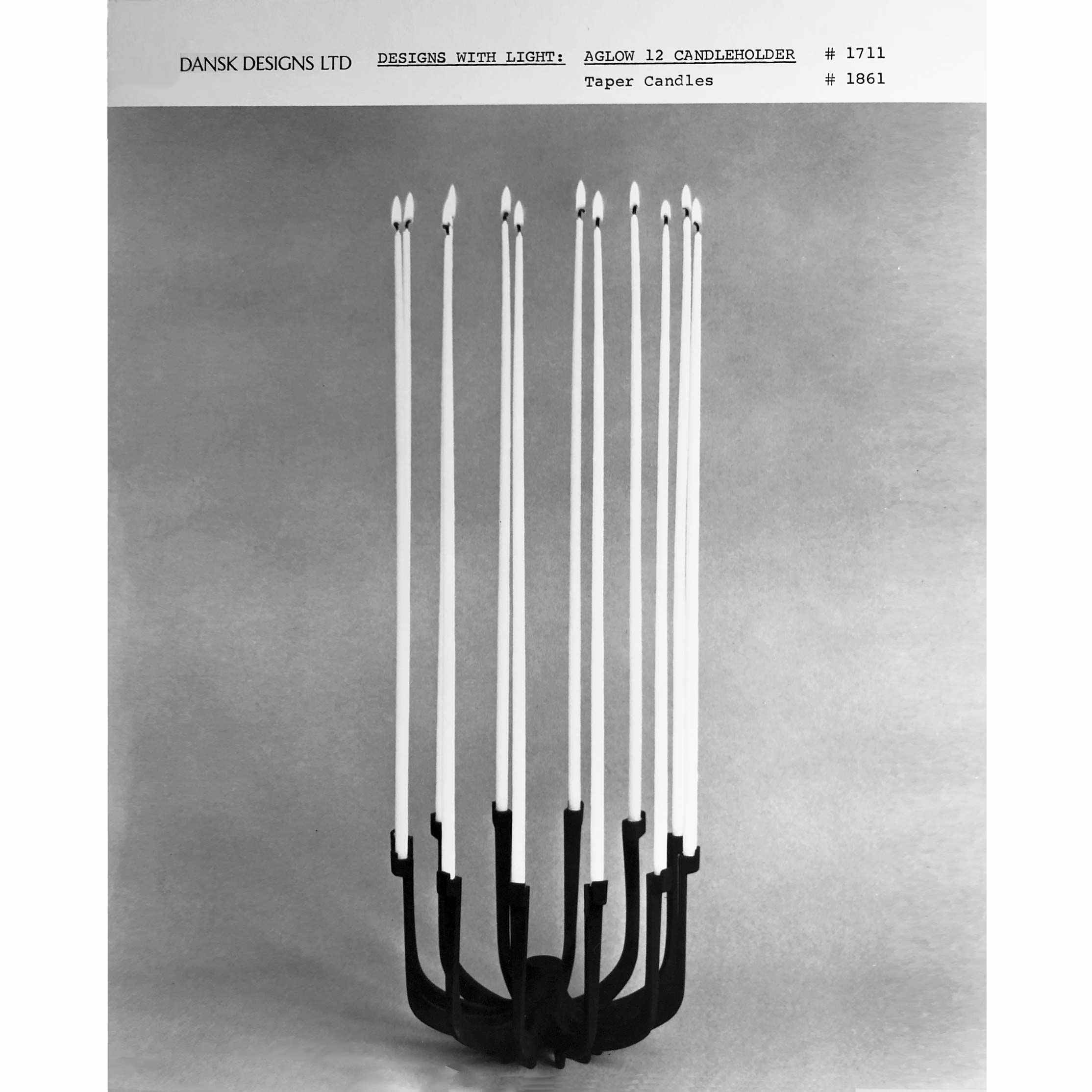 Design w Light, Iron candelabra nr:1711