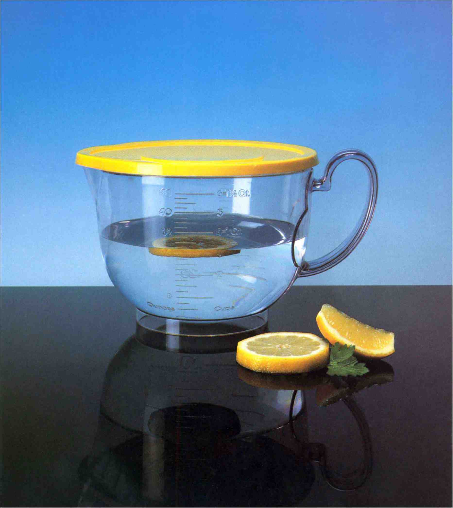 Gourmet plastic, mixing bowl, 1971