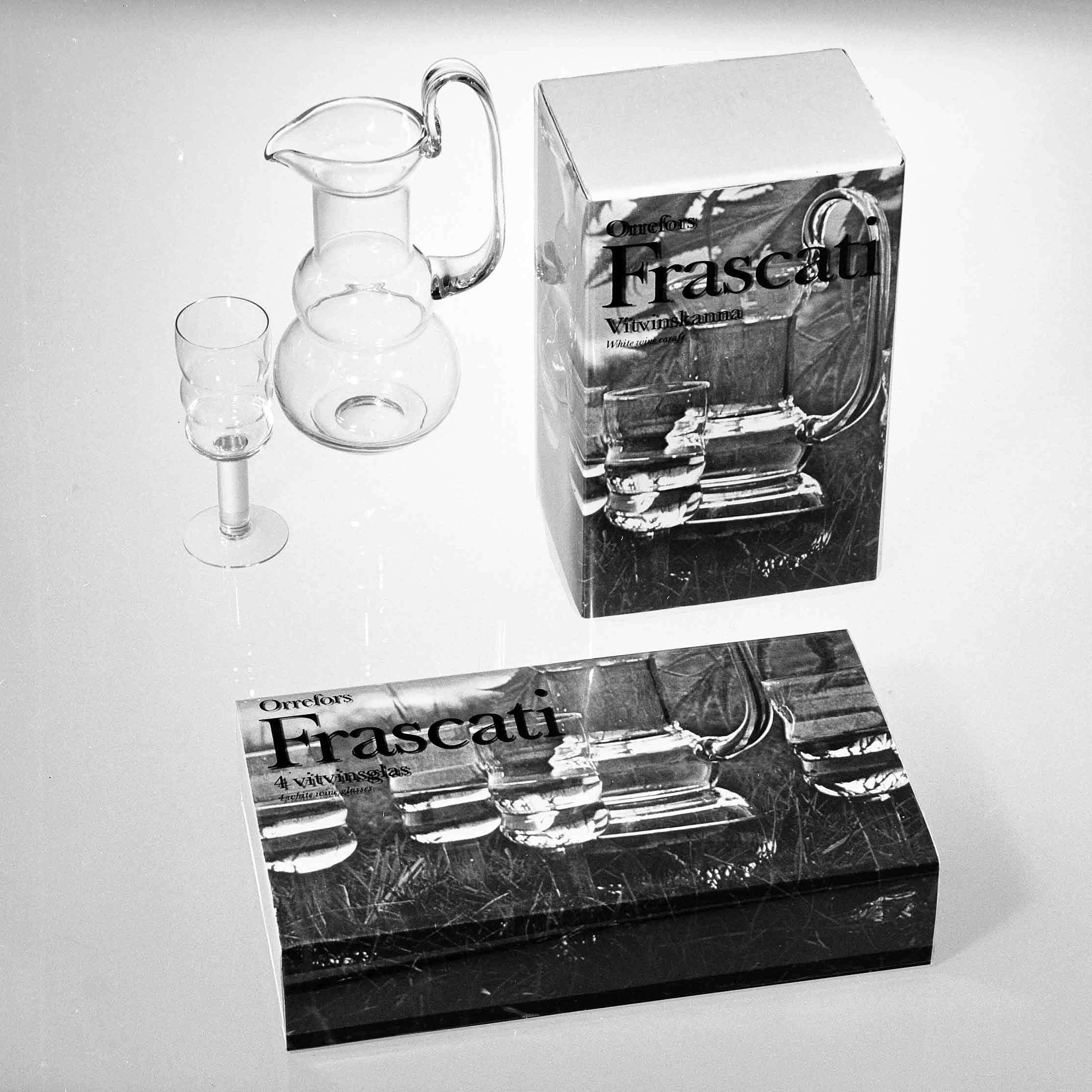 Frascati med förpackning, 1968